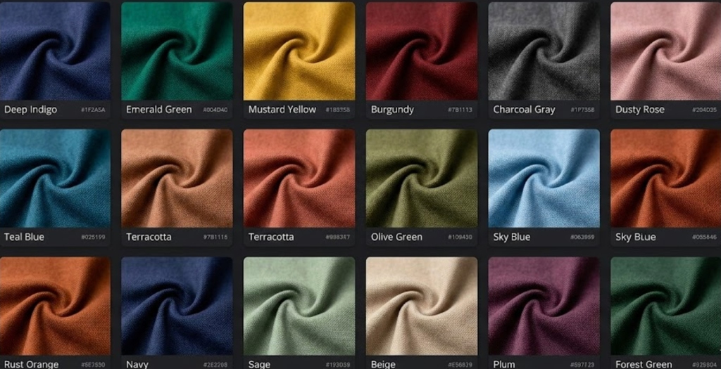 AI Fabric Recoloring